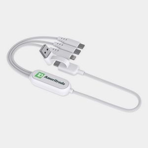 Leo - 100W Multi-Cable with USB-C and Lightning Adapters