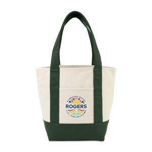 Mini Canvas Tote - Green