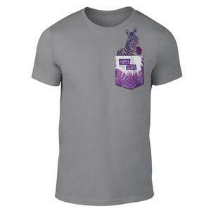 Men's Soft Style Tee w/Customizable Pocket