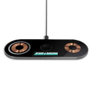 3-in-1 Smart Charge Premium Wireless Charging Station (28W Max)