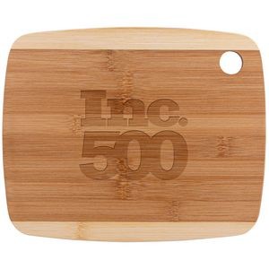 The Gosford 11-Inch Two-Tone Bamboo Cutting Board (Factory Direct - 10-12 Weeks Ocean)
