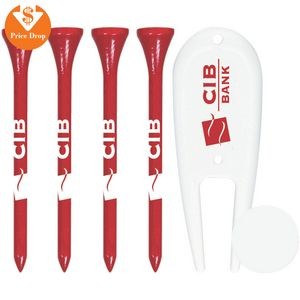 4 Tall Golf Tees/1 PM24/1 DVF Packaged