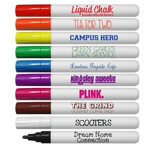 Liquid-Mark® Liquid Chalk Erasable Wipe-Off Markers