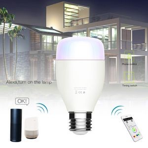 Smart Wi-Fi LED Bulb w/Color Changing Hue Share