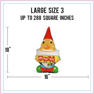 Large Size 3 Full Color Life-Like Pillow (Up to 288 square inches)