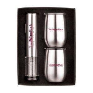 Rechargeable Wine Opener & Tumbler Set