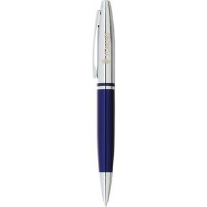 Crossr Calais Chrome Blue Ballpoint