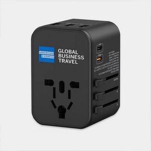 Expedition 4.0 - Universal Travel Adapter Featuring 35w USB-C Port
