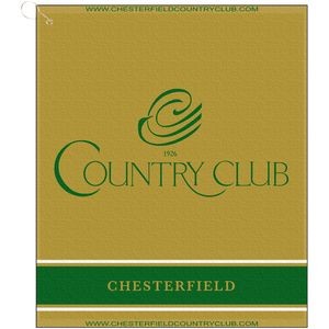 16" X 19" Designer Woven Golf Towel
