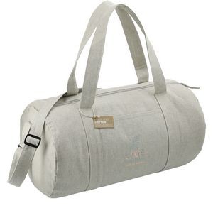 Repose 10oz Recycled Cotton Barrel Duffle Bag