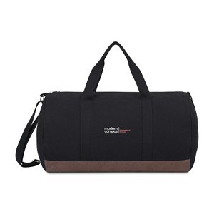 Ivy AWARE™ Recycled Cotton Barrel Duffel - Black