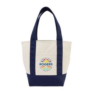 Mini Canvas Tote - True Navy
