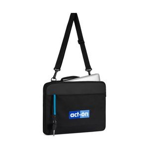 Midtown Slim Laptop Portfolio - Black