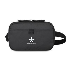 Repeat Recycled Poly Waist Pack - Black