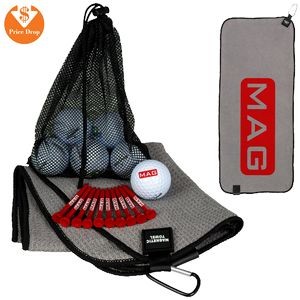 Maggy Towel Kit w/Bridgestone Treo Golf Balls