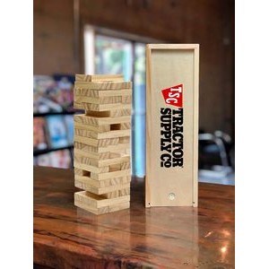 Tumbling Tower Game in Wooden Box (12 Inch when Packaged)