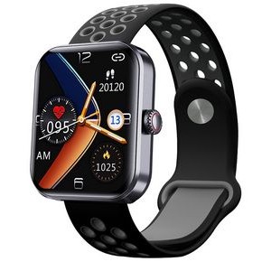 ChillBand Aqua Black and Grey Sports Band