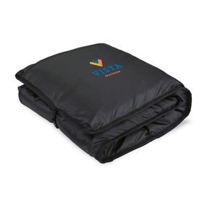 Ridgeline Insulated Puffy Blanket - Black-Dark Grey