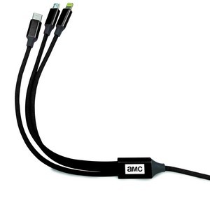 Multi 3 in 1 Woven Cable Charger