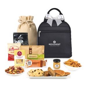 Aviana™ Let's Do Lunch Gourmet Cooler - Black