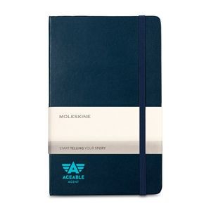 Moleskine� Hard Cover Ruled Large Expanded Notebook - Sapphire Blue