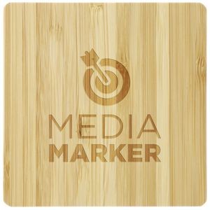 FSC® 100% Bamboo Wireless Charging Pad with Dual Outputs