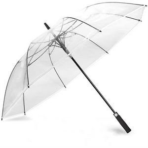 60" Automatic Open Clear Umbrella