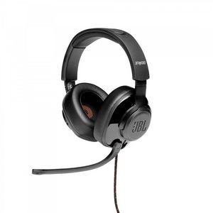 JBL Quantum 200 Wired Over-Ear Gaming Headset with Flip-Up Mic