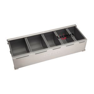 Cuisinart Outdoors® Condiment and Topping Station - Stainless Steel
