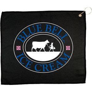 15" X 18" Waffle Golf Towel with Grommet And Hook