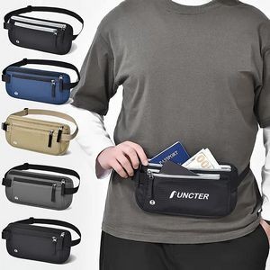 Water Resistant Fanny Waist Pack RFID Passport Holder