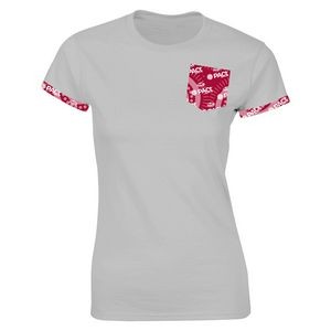 Ladies Everyday Tee with Customizable Pocket