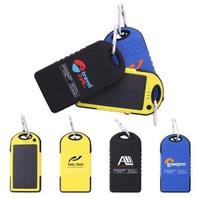 Custom Imprinted Solar Power Bank