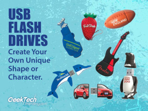 custom shape USB drives