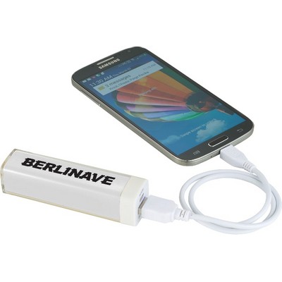 Flash 2,200 mAh Power Bank from geek tech branding