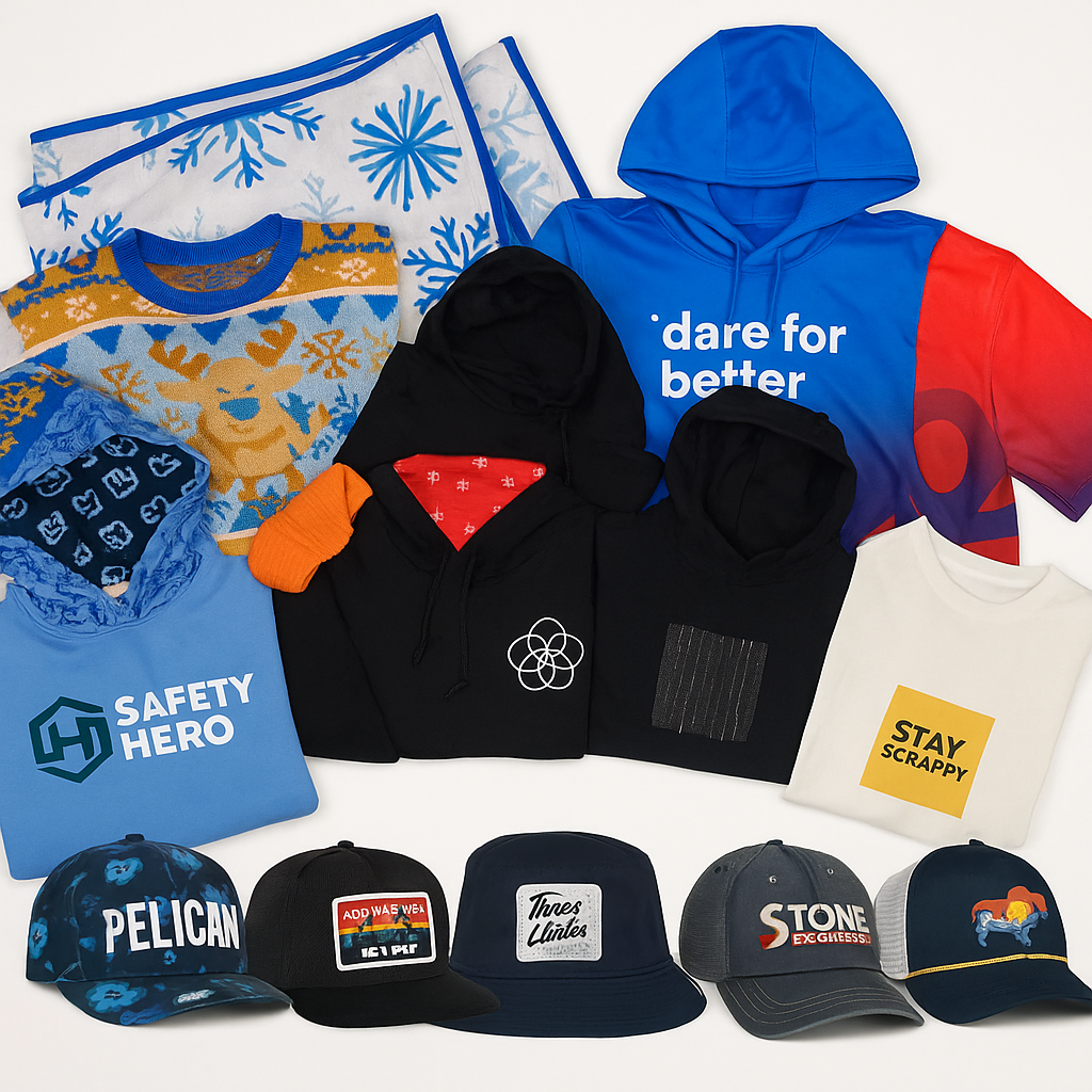 branded apparel and clothing
